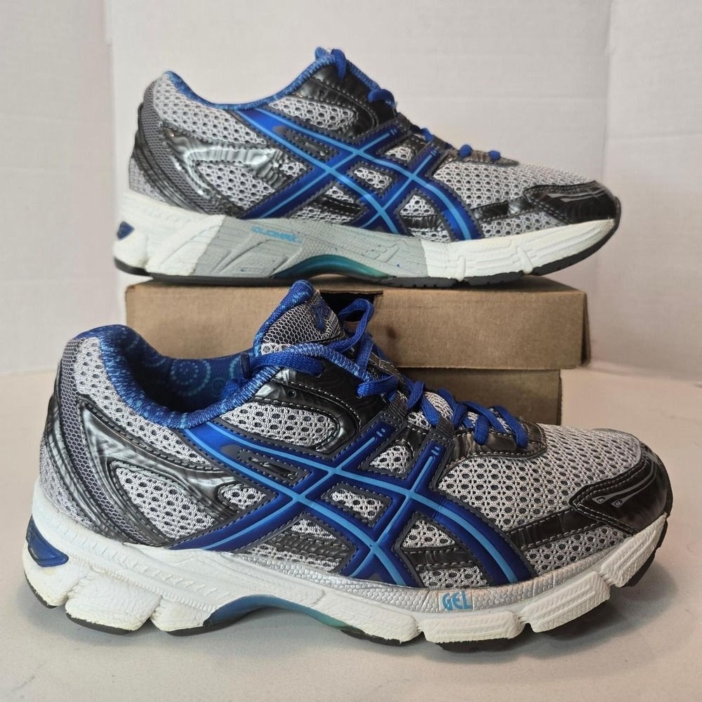 ASICS Gel Duomax Women's Shoes Size 8 Gray Blue Athletic Running Sneakers